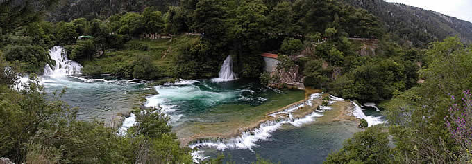 Skradinski Buk Panorama